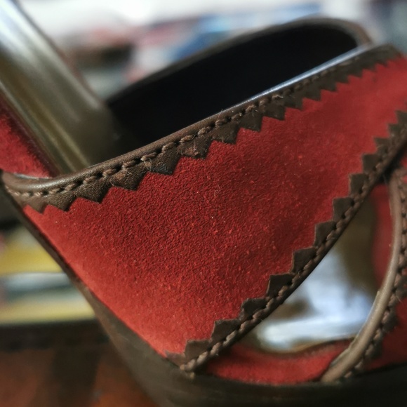 SCHUTZ suede sandals - Picture 3 of 4